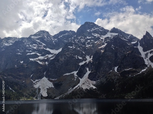 Obraz na płótnie Morskie oko w salonie
