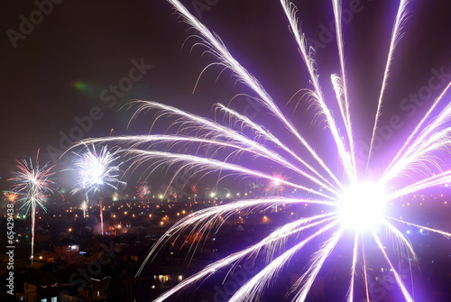 Fireworks over Bataysk