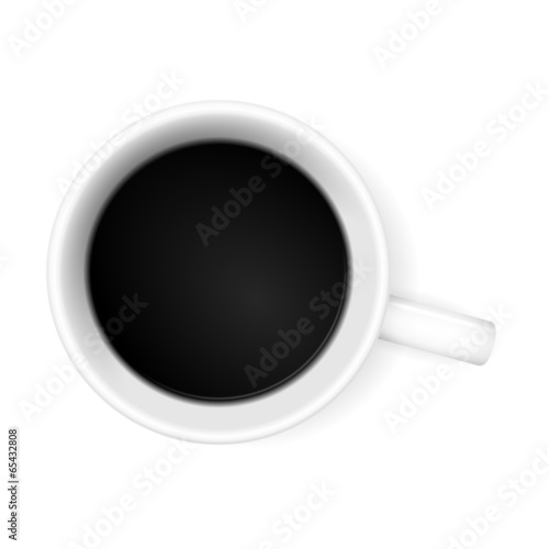 kaffeetasse von oben IIU