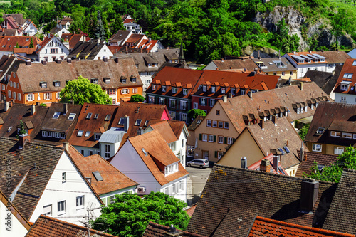 Roofs of Breisach on Rhein photo