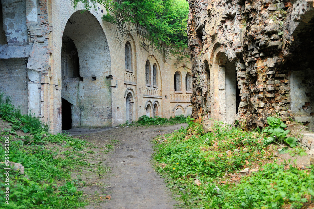 Fototapeta premium Ruins old fort