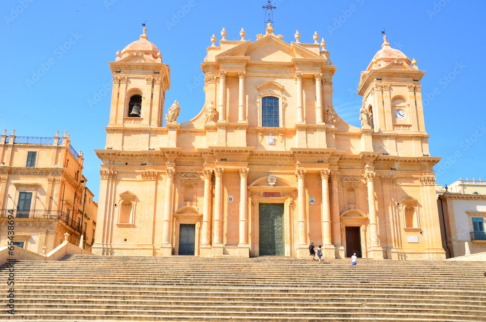 Noto cathedral of St. Nicholas