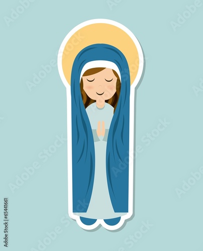 Holy Mary design