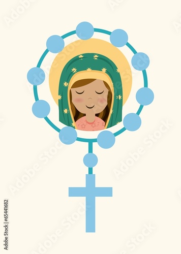 Holy Mary design