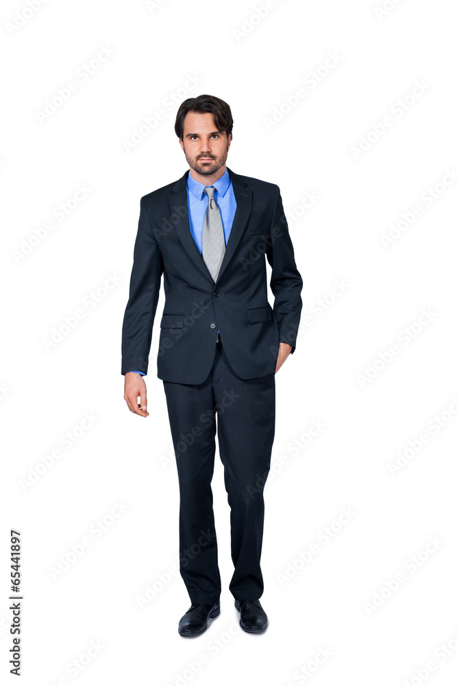 Confident relaxed business executive Confident relaxed business executive