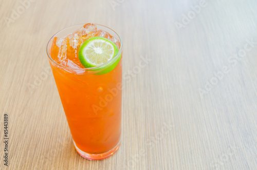 iced lemon tea