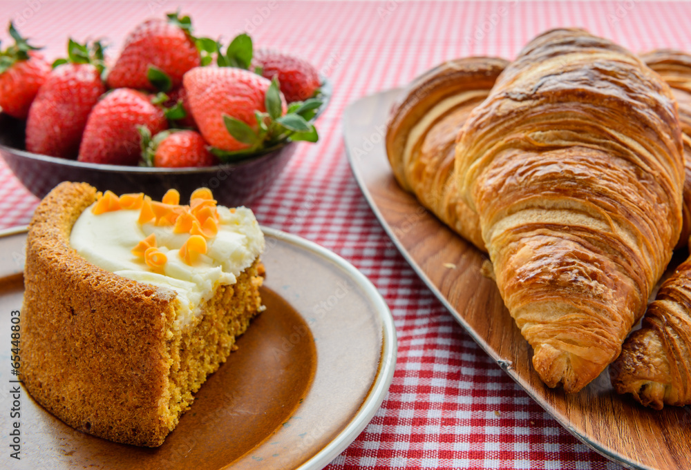 Sweat delicious carrot cake