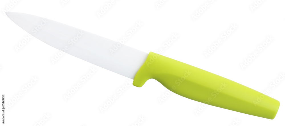 Obraz premium Kitchen knife isolated on white