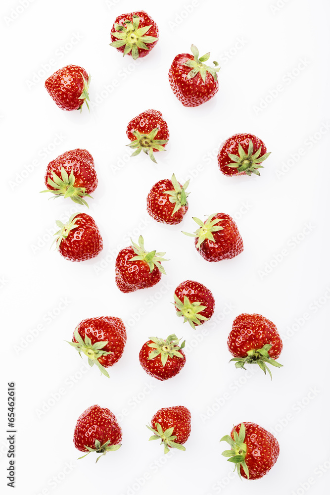Strawberries on white isolated Strawberries on white isolated