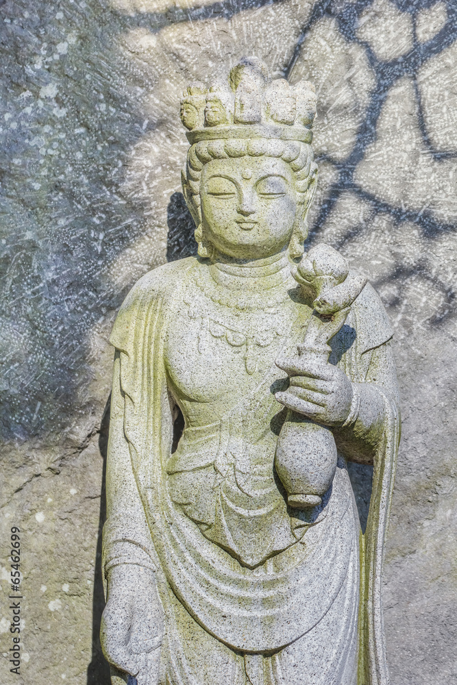 Kannon Bodhisattva at hasedera Temple in Kamakura