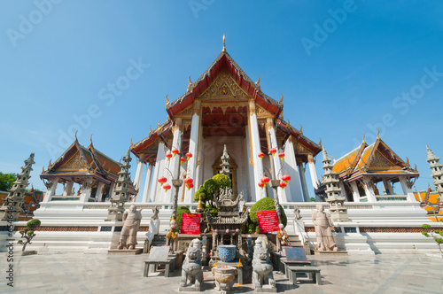 Sutat temple, Bangkok photo