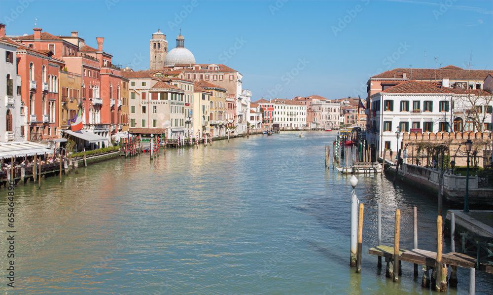 Venice - Canal Grande from Ponte degli Scalzi