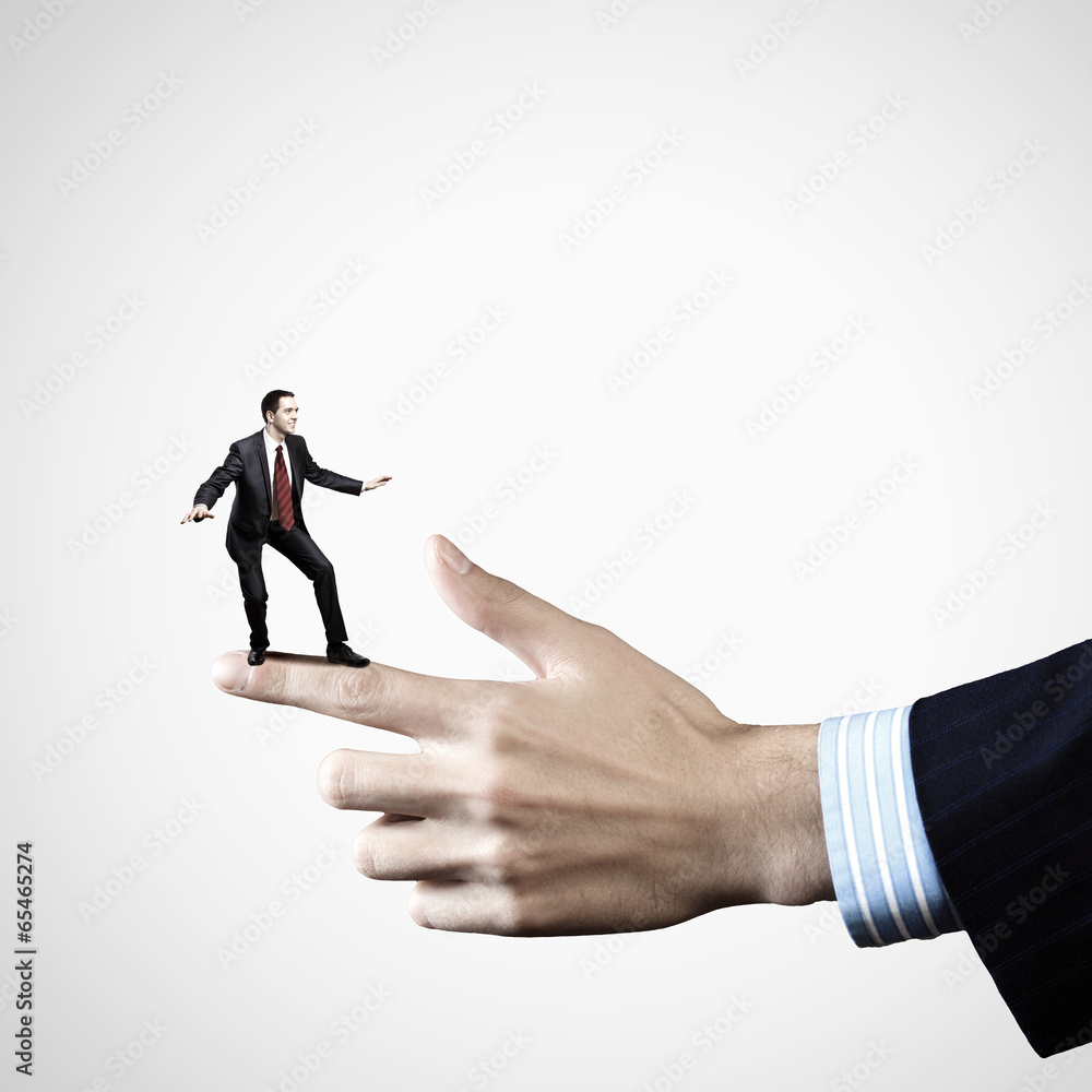 Obraz premium Business power