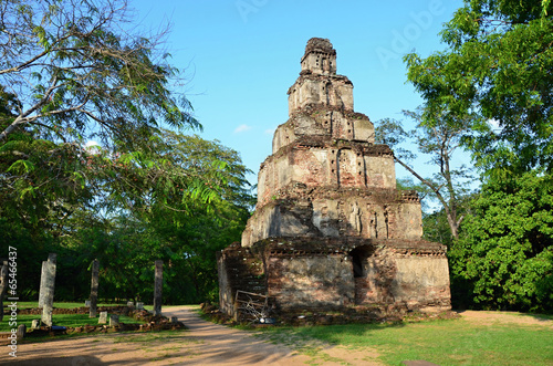 Memorable ruins Polonnaruwa Sri Lanka a sacred place