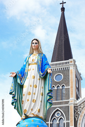 Fotografía Cathedral in Chanthaburi province, Thailand