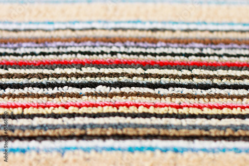 Multicolored carpet