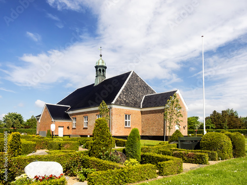 Church in Nordby, Fanoe, Esbjerg, Denmark photo