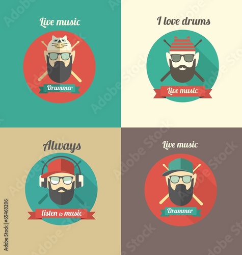 logo drummer