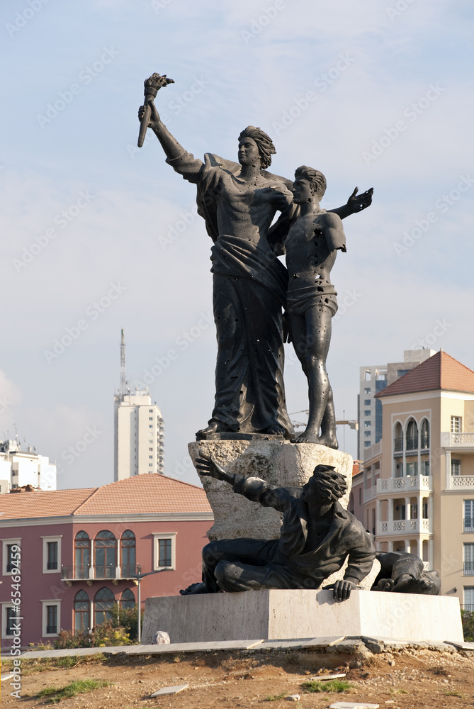 Fototapeta premium Beirut Zentrum