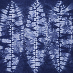 Material dyed batik. Shibori