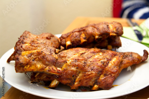 Spareribs with Barbecue Sauce