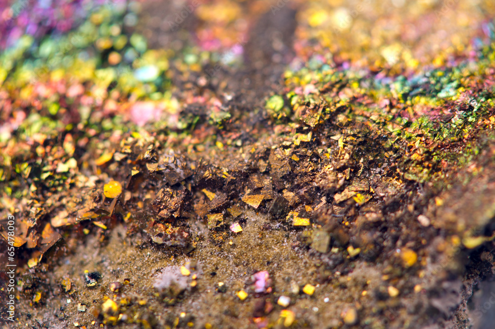 Fantastic background, magic of a stone, rainbow in rock Fantastic background, magic of a stone, rainbow in rock