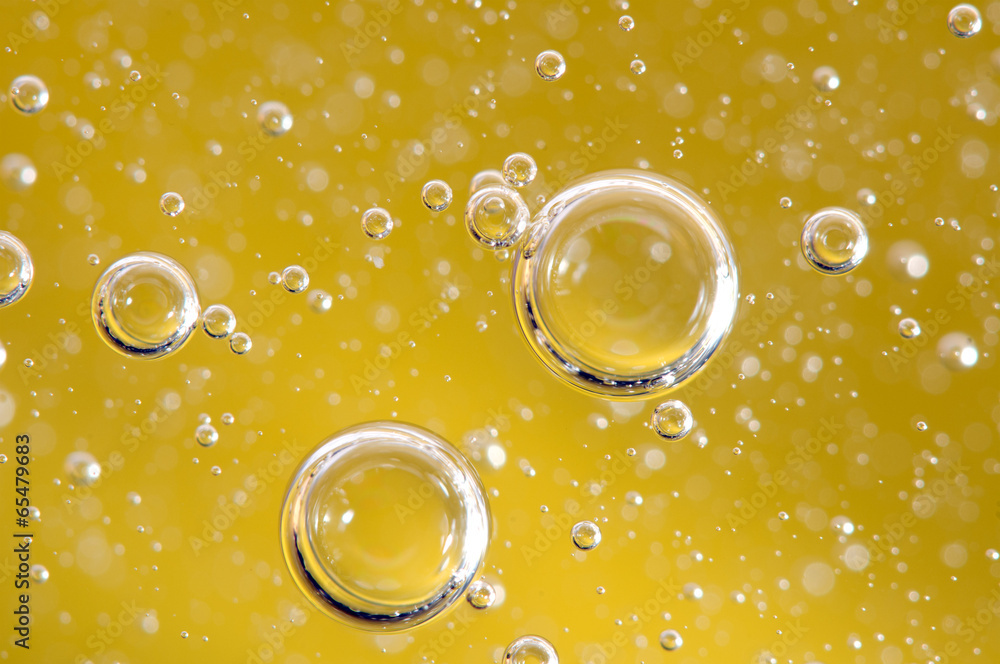 Abstract background from bubbles in a liquid Abstract background from bubbles in a liquid
