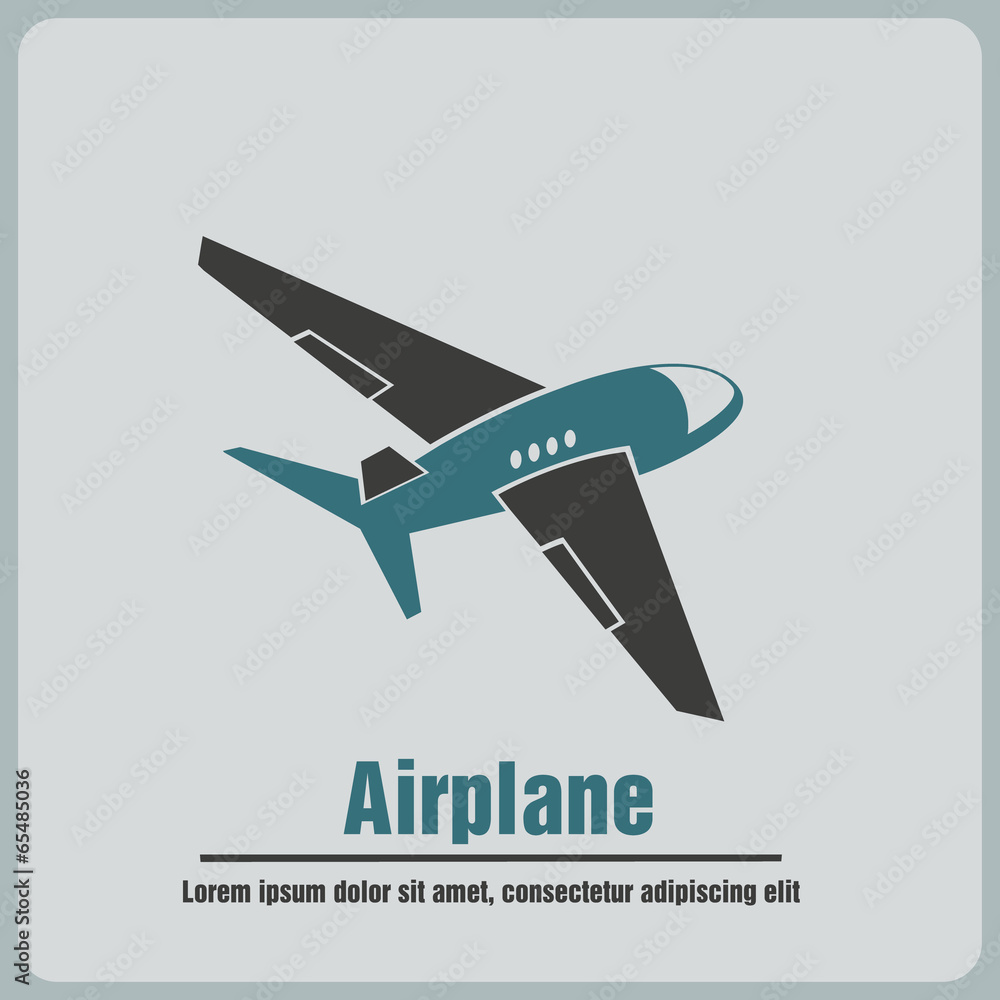 icon airplane