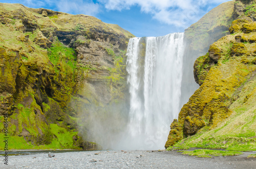Skogafoss waterfall in Iceland