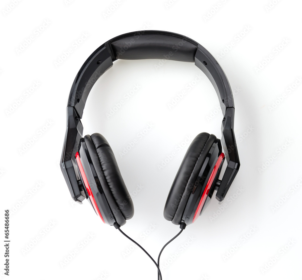 Headphone isolated on white Headphone isolated on white