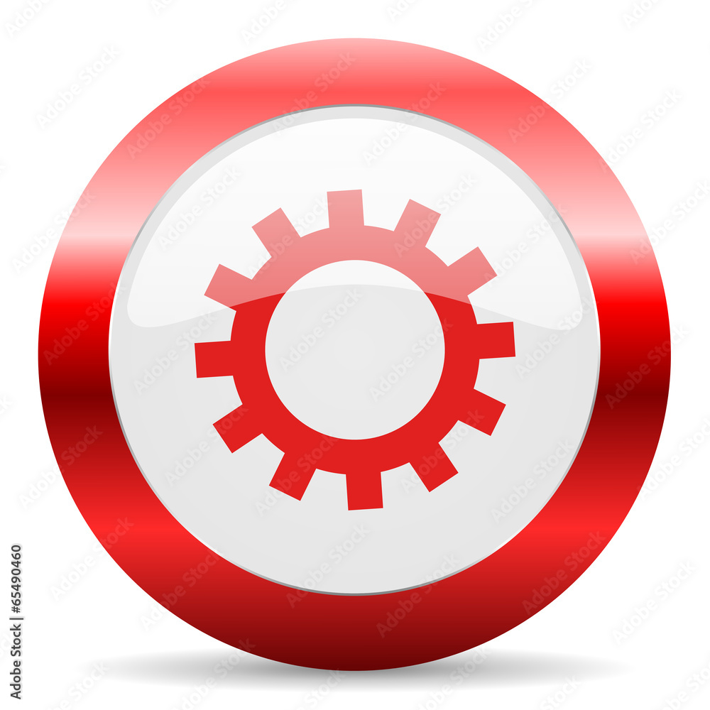 gear glossy web icon gear glossy web icon