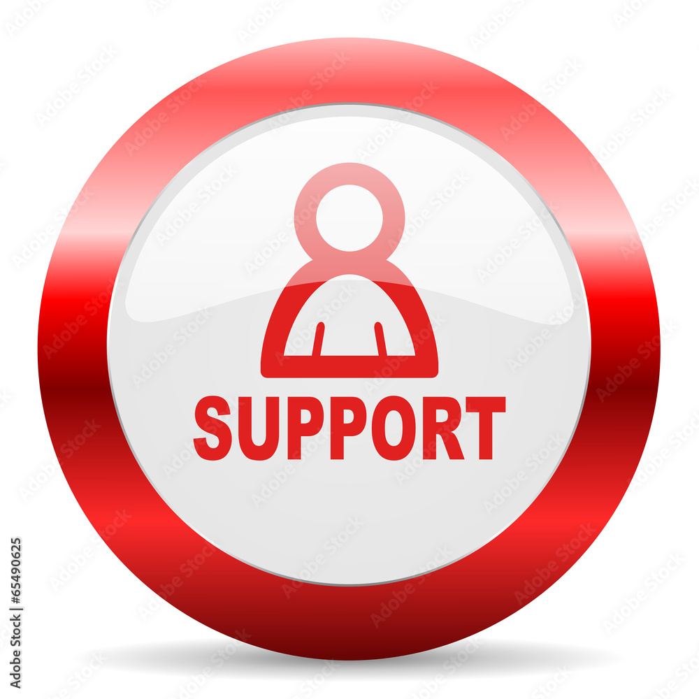 support glossy web icon support glossy web icon