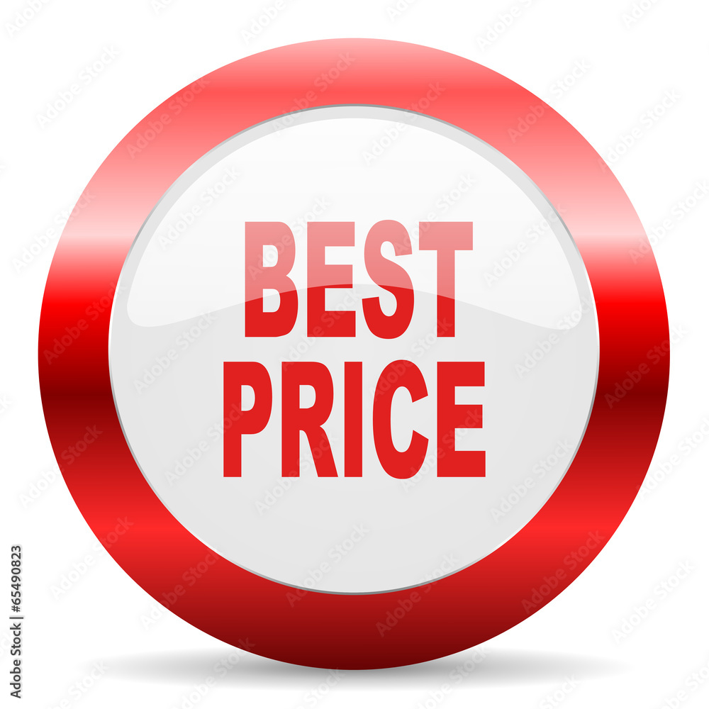 best price glossy web icon