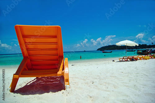 boat and beach of THAILAND