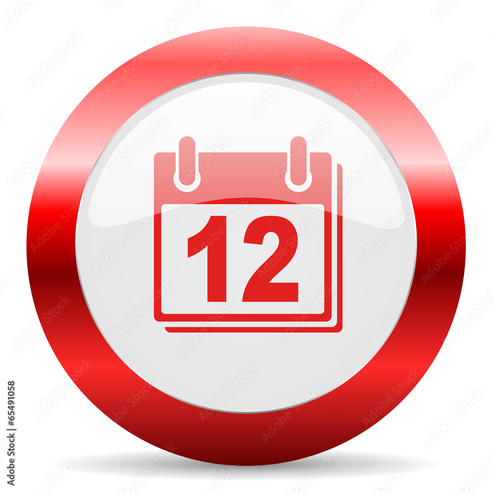 calendar glossy web icon calendar glossy web icon