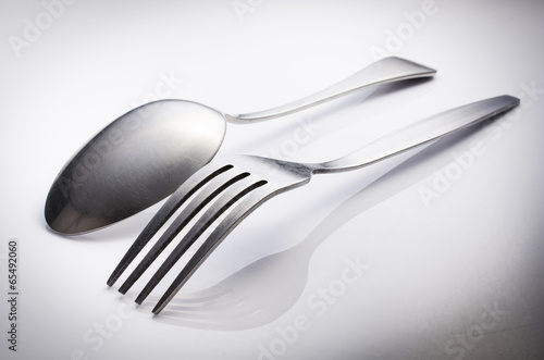 Cutlery set with Fork and Spoon