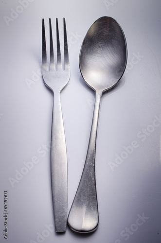 Cutlery set with Fork and Spoon