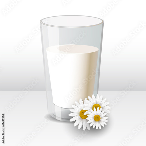 Glass of milk
