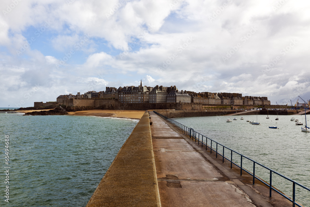 Walled city of Saint-Malo, Brittany