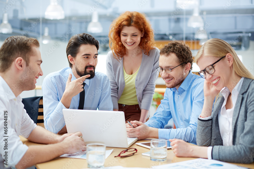 Obraz premium Business discussion