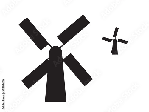 Windmill Silhouette