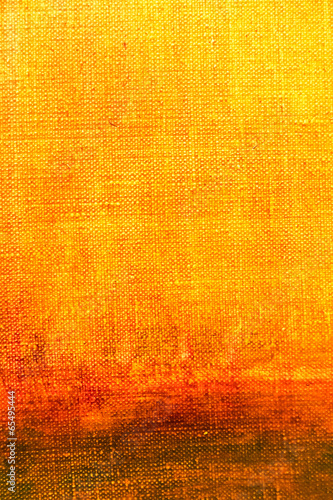 Art abstract painted background in red and yellow colors