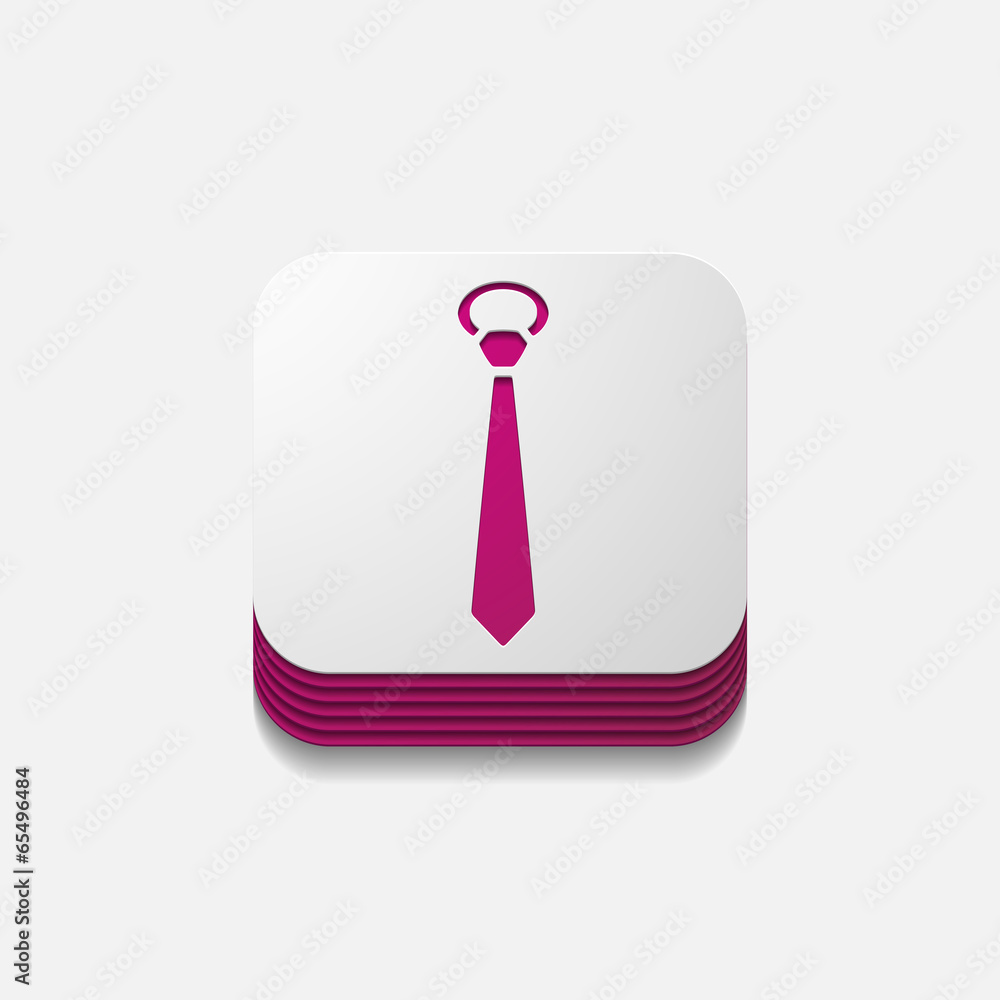 square button: tie square button: tie