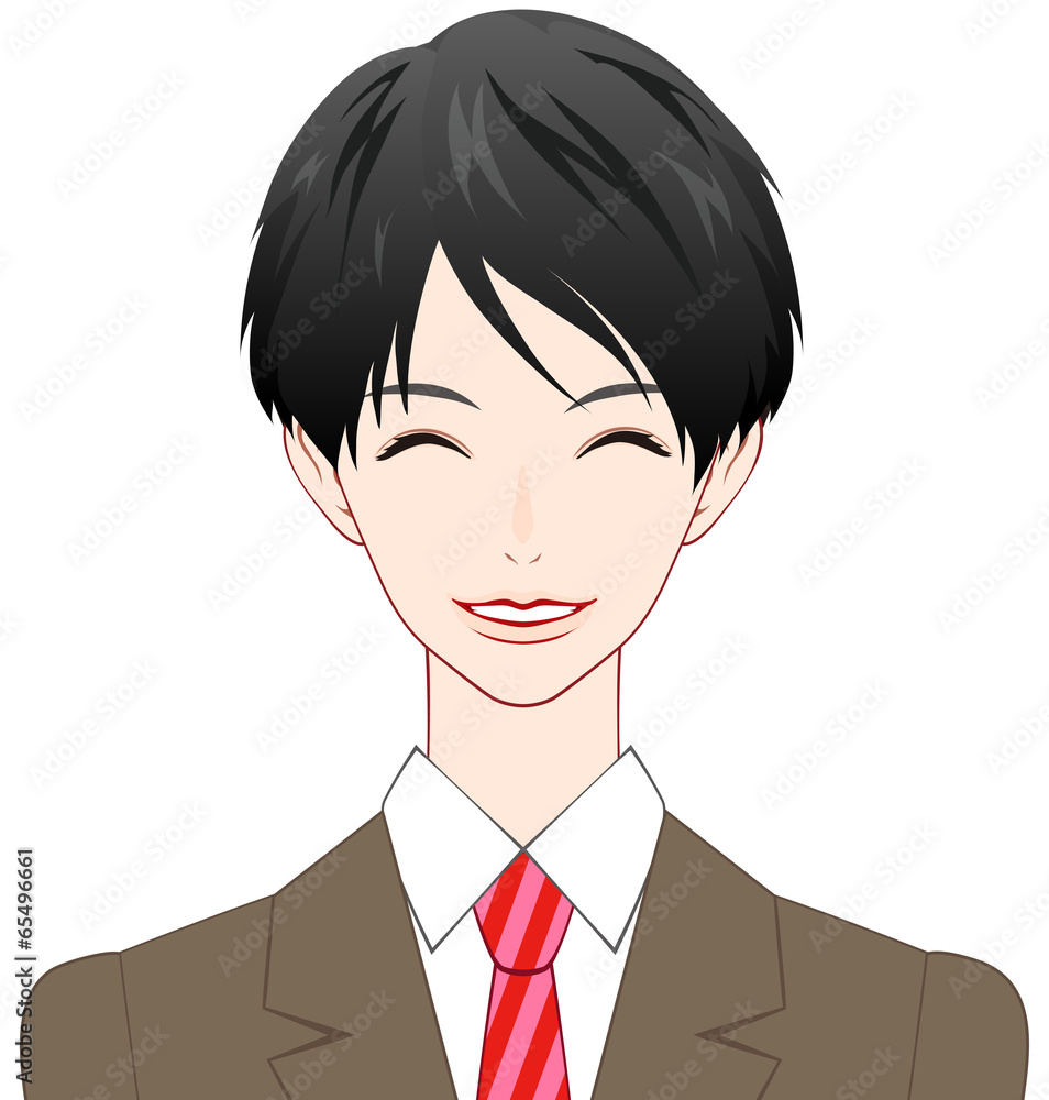 男性 笑顔 男性 笑顔