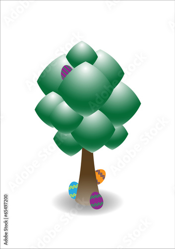 Easter Egg Hiding Tree