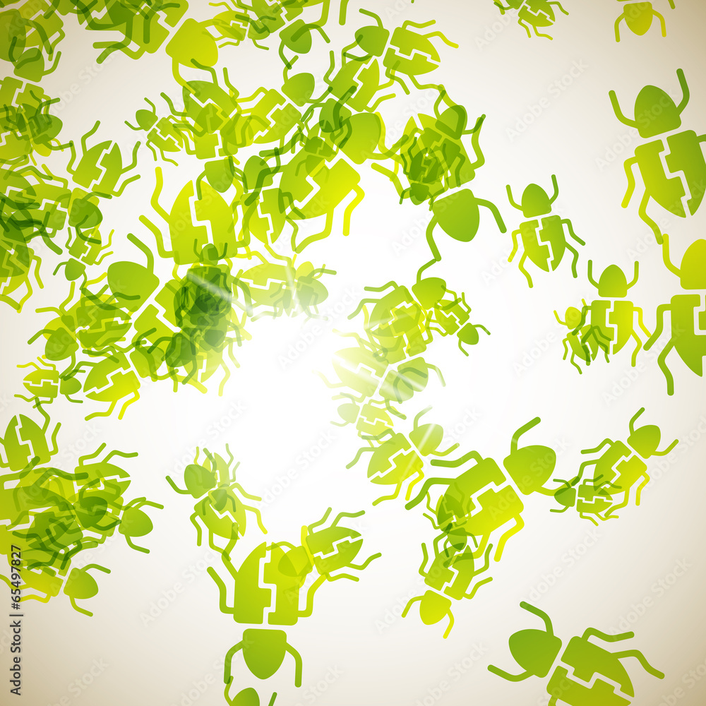 abstract background: beetle abstract background: beetle