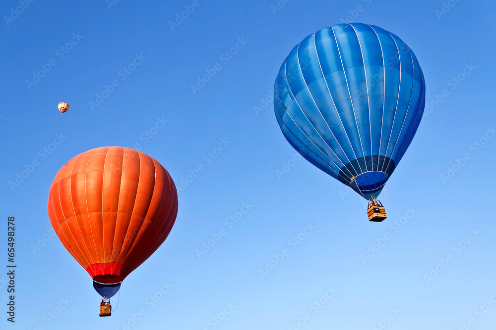 Naklejka premium Mongolfiera, Paestum (Sa)