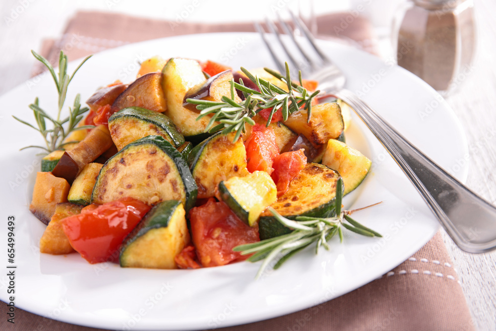 ratatouille,cooked vegteables ratatouille,cooked vegteables