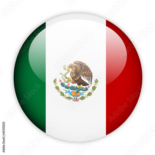 Mexico flag button