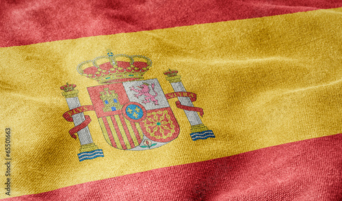 Flagge von Spanien photo